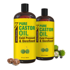 Castor Oil 2 Pack “Detox Your Liver, Thyroid & Navel”