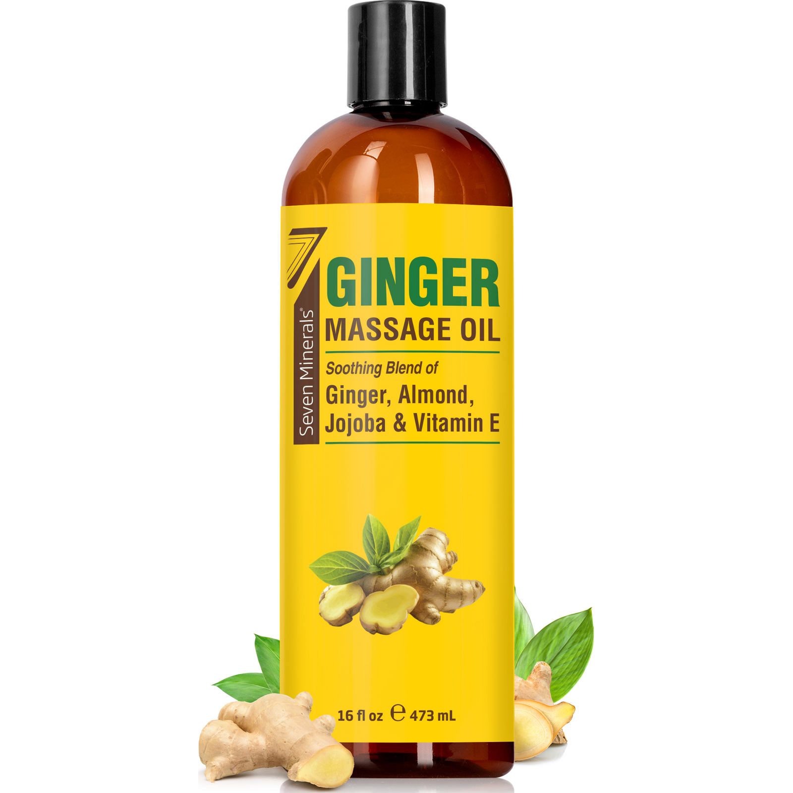 Massage Oil Ginger 16oz