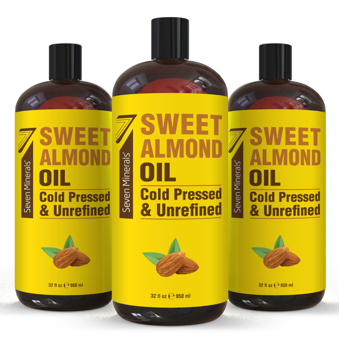 Cold Pressed Sweet Almond Oil (Shipping Within USA only)