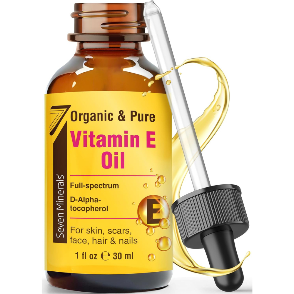 Ultra Pure Vitamin E Oil - Full-Spectrum D-Alpha Tocopherol, 1 Fl Oz