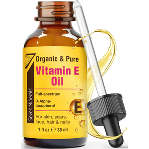Ultra Pure Vitamin E Oil - Full-Spectrum D-Alpha Tocopherol, 1 Fl Oz