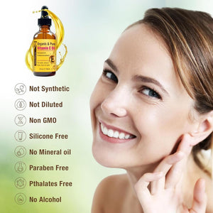 Ultra Pure Vitamin E Oil - Full-Spectrum D-Alpha Tocopherol, 1 Fl Oz