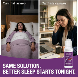 Can't fall asleep or stay awake — better sleep starts tonight with magnesium and lavender