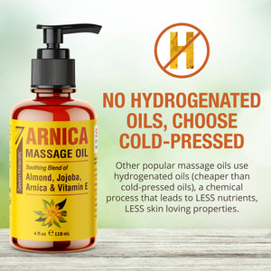 Massage Oil Arnica 4oz