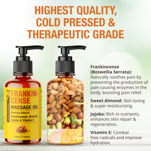 Massage Oil Frankincense 4oz