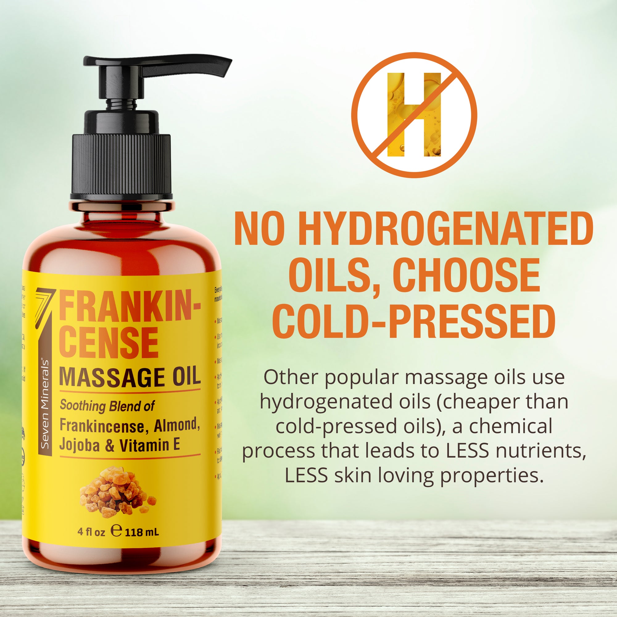 Massage Oil Frankincense 4oz