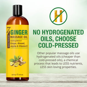 Massage Oil Ginger 16oz