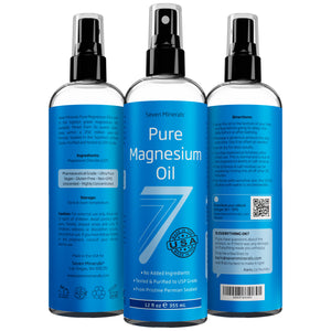 USP Grade Magnesium Oil,  BIG 12  oz