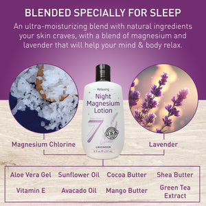 Night Magnesium Lotion 8oz