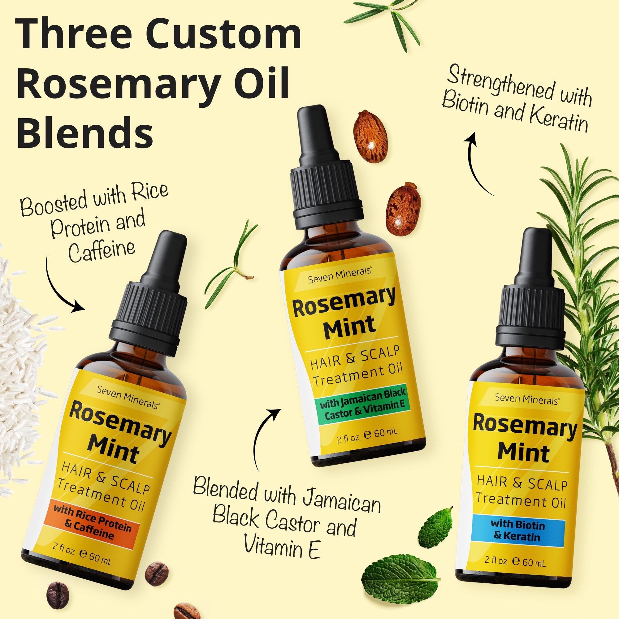 Rosemary Oil 2oz Biotin