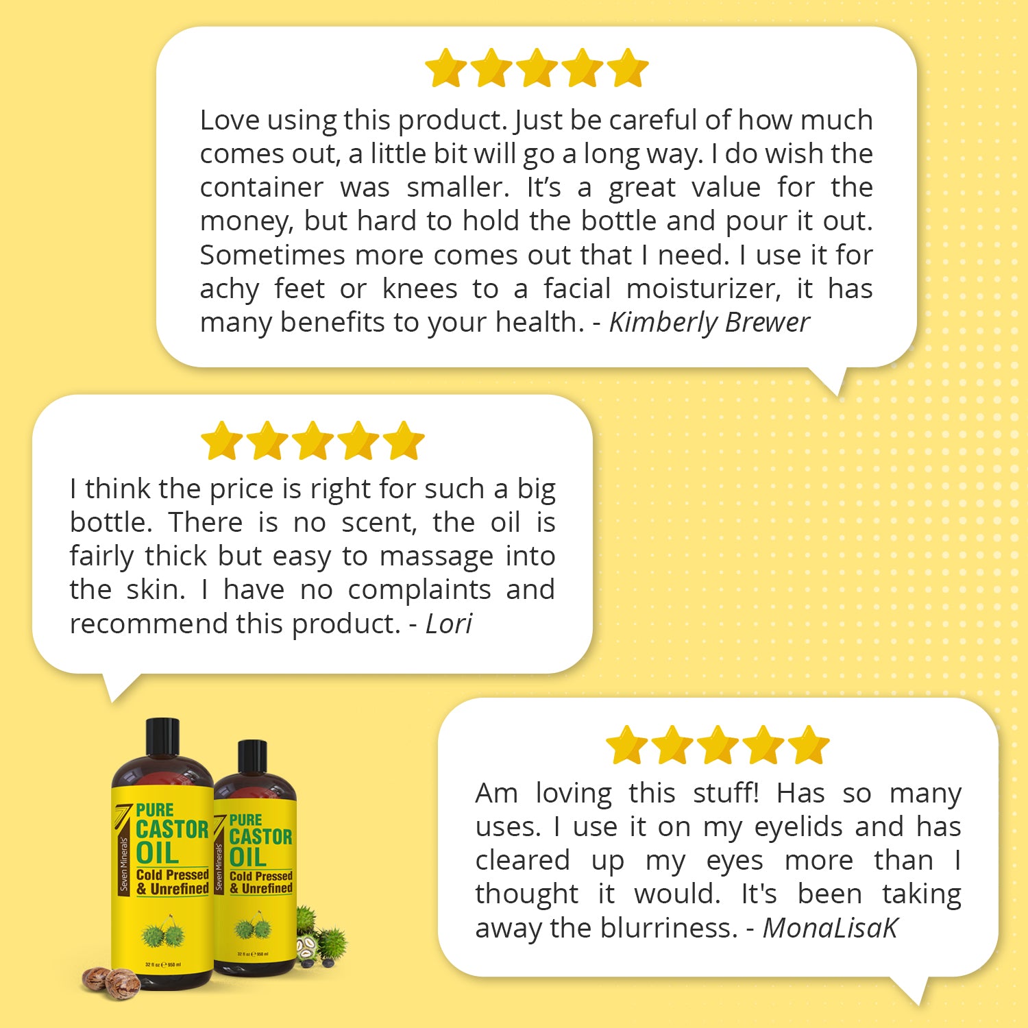 Castor Oil 2 Pack “Detox Your Liver, Thyroid & Navel”