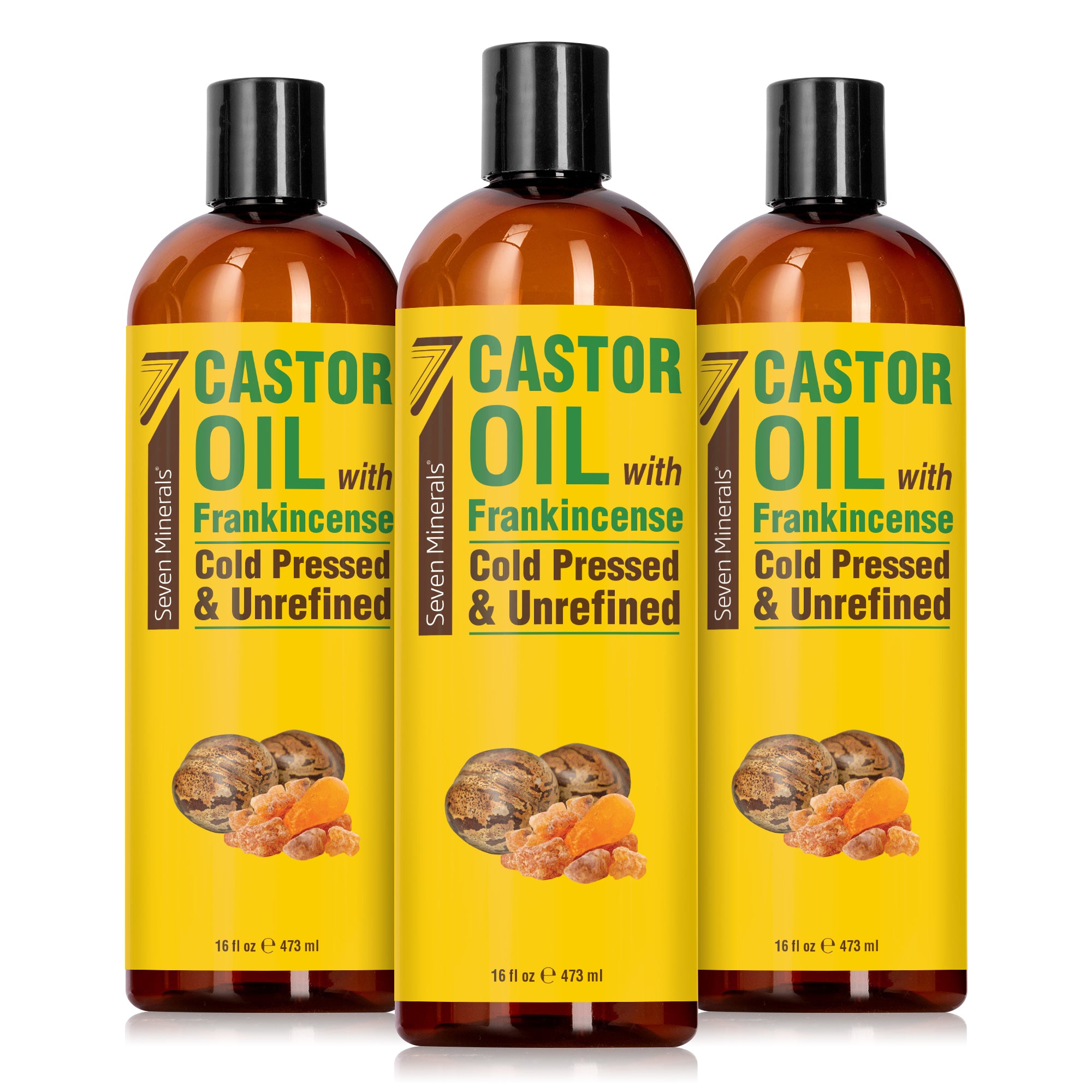 Castor Oil with Frankincense 16oz