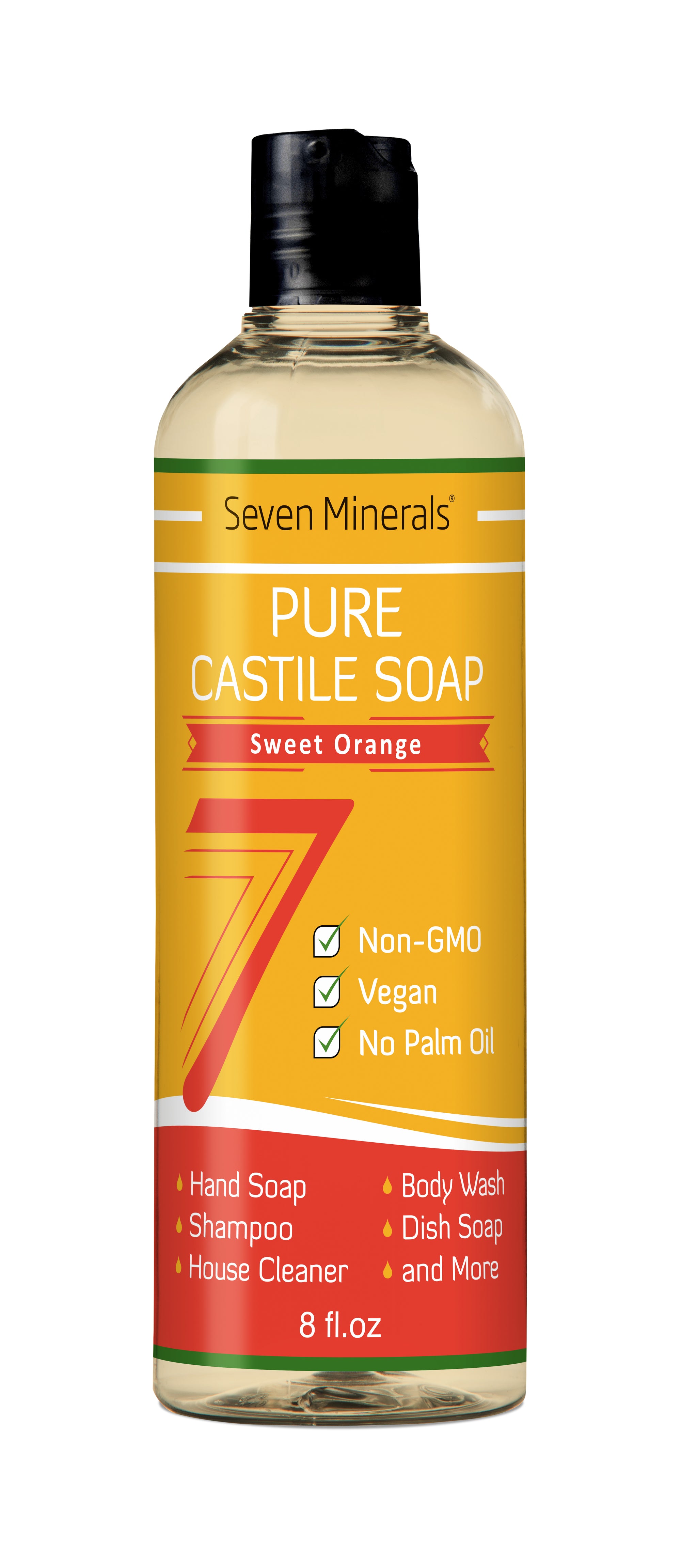 Castile Soap - Sweet Orange (Shipping Within USA only)