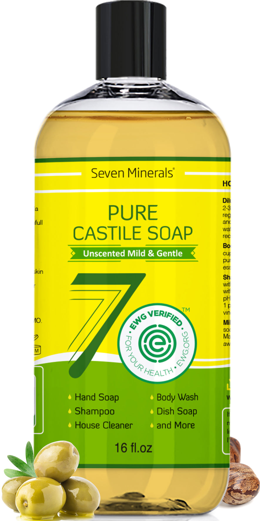 Pure Castile Soap (Shipping within USA only)