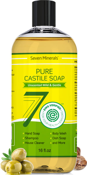 Pure Castile Soap (Shipping within USA only)