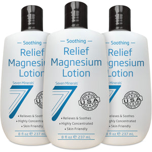 Magnesium Lotion for Soothing Relief and Relaxation - 8oz