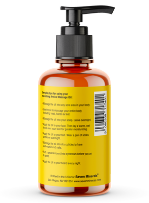 Massage Oil Arnica 4oz