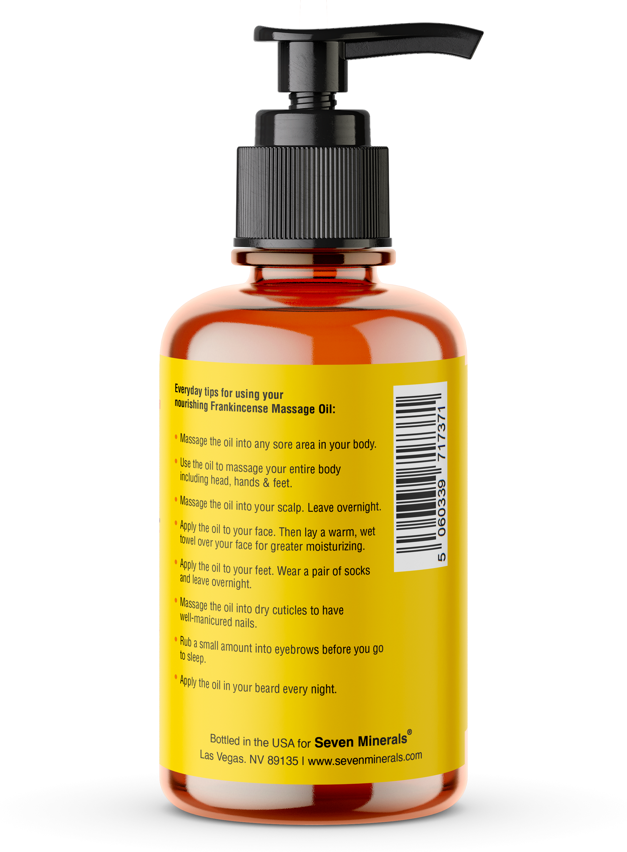 Massage Oil Frankincense 4oz
