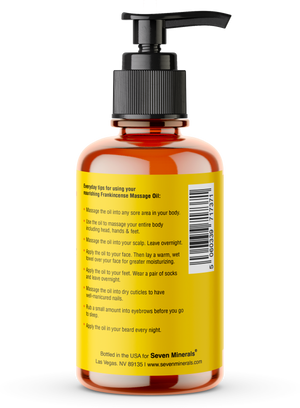 Massage Oil Frankincense 4oz