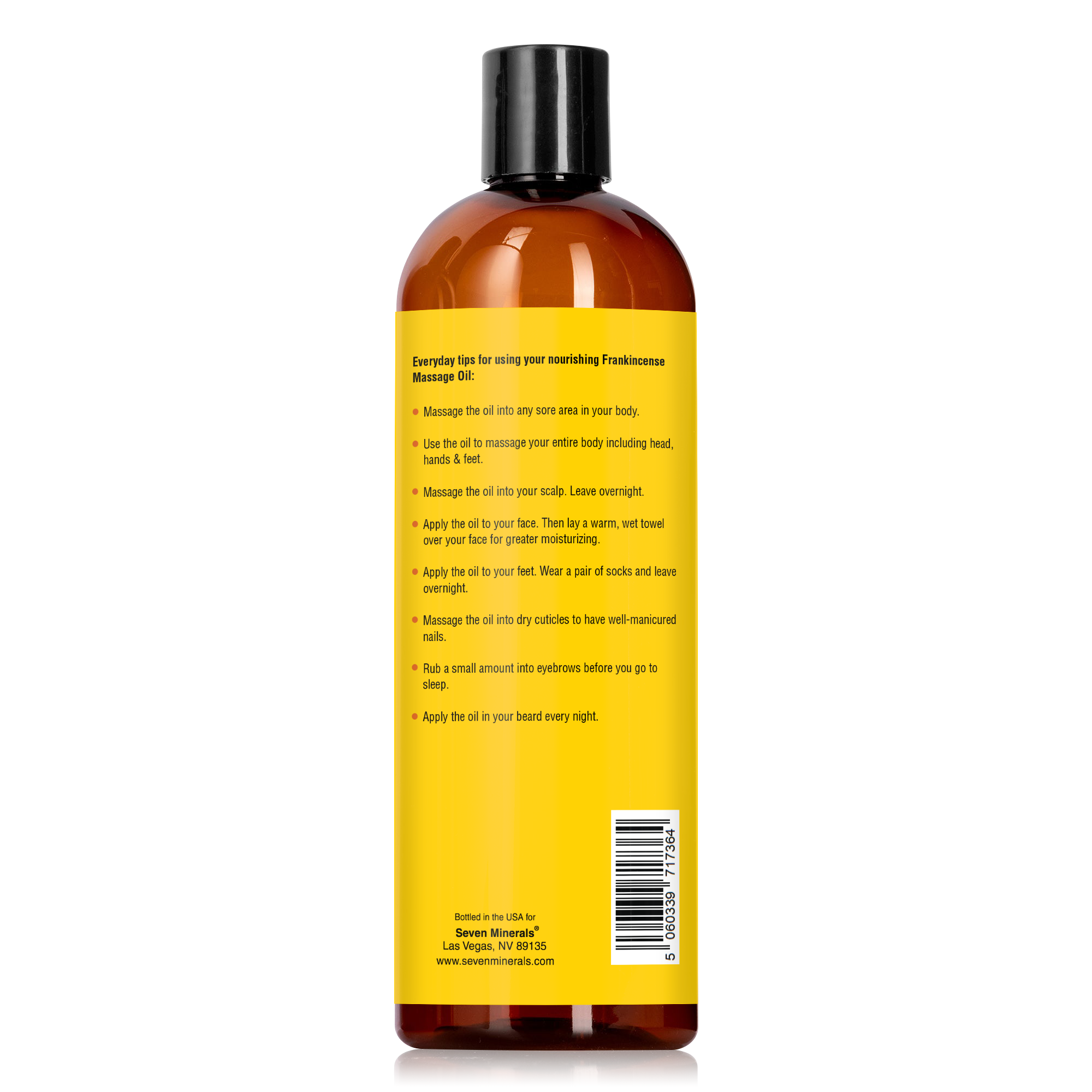 Massage Oil Frankincense 16oz
