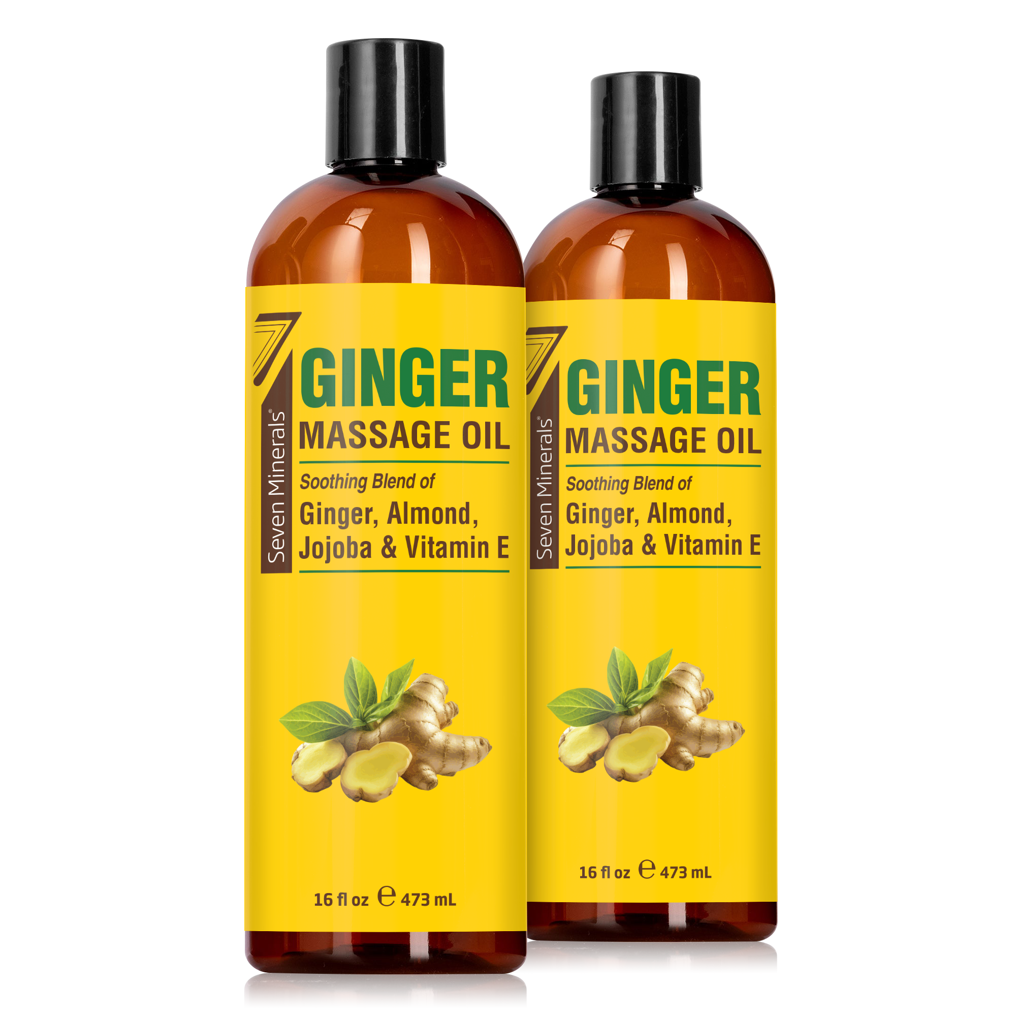 Massage Oil Ginger 16oz
