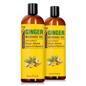 Massage Oil Ginger 16oz