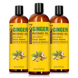 Massage Oil Ginger 16oz