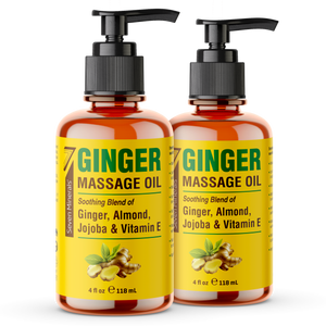 Massage Oil Ginger 4oz