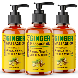 Massage Oil Ginger 4oz