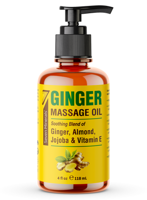Massage Oil Ginger 4oz