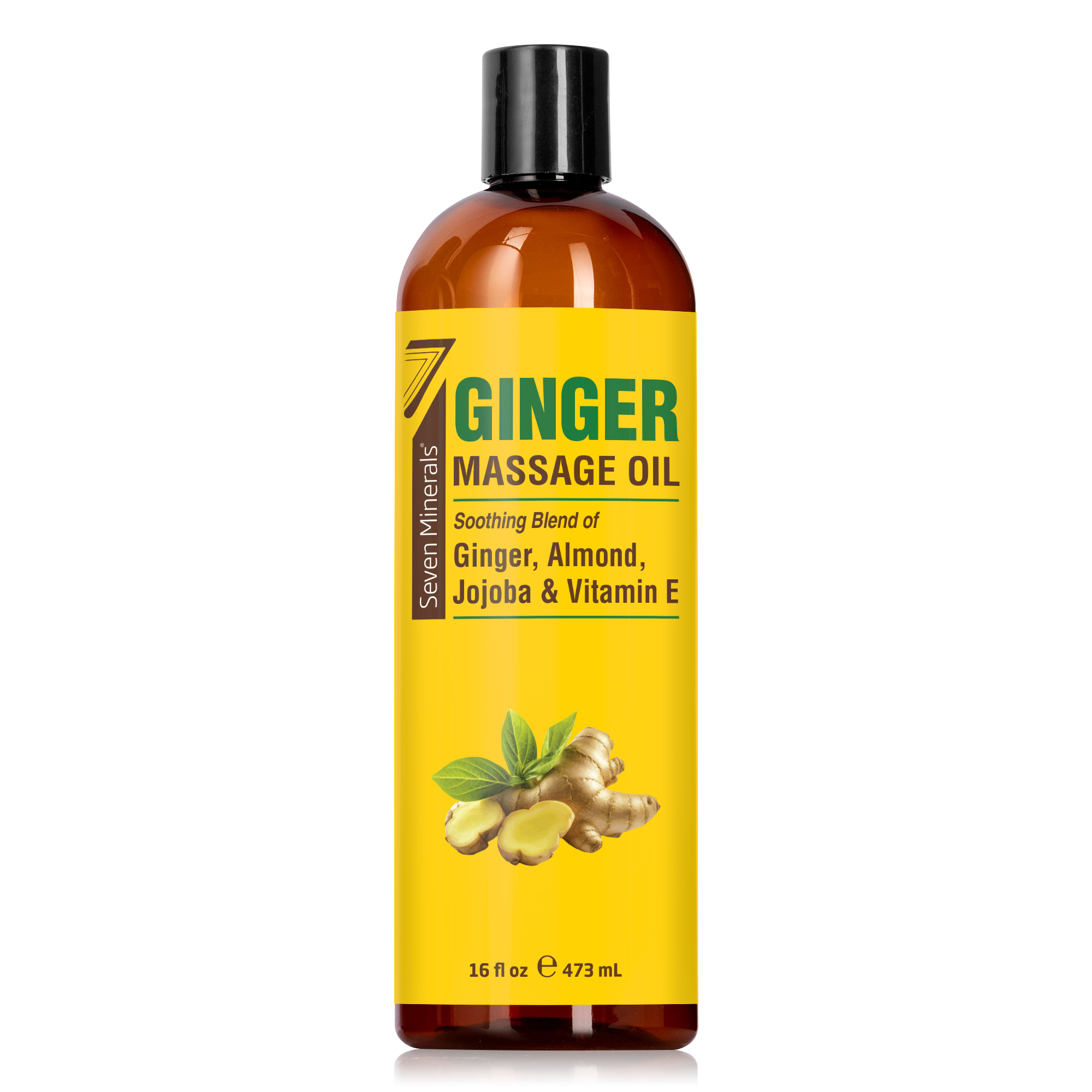 Massage Oil Ginger 16oz