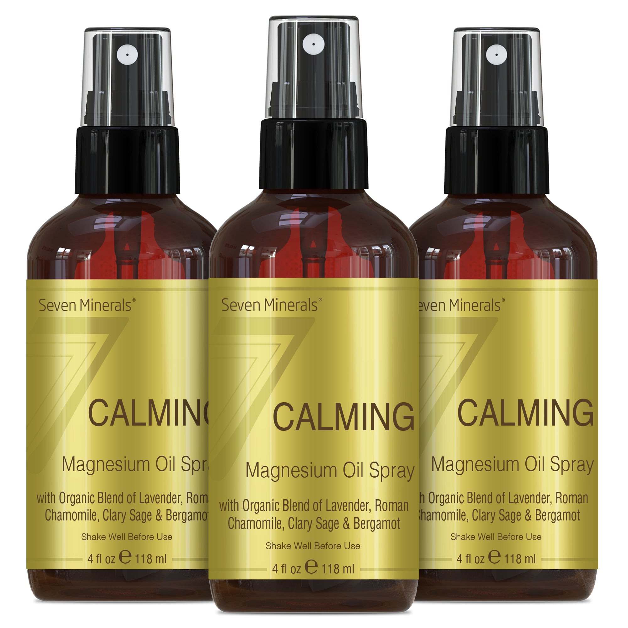 Stress & Anxiety Magnesium Spray, 4 Oz