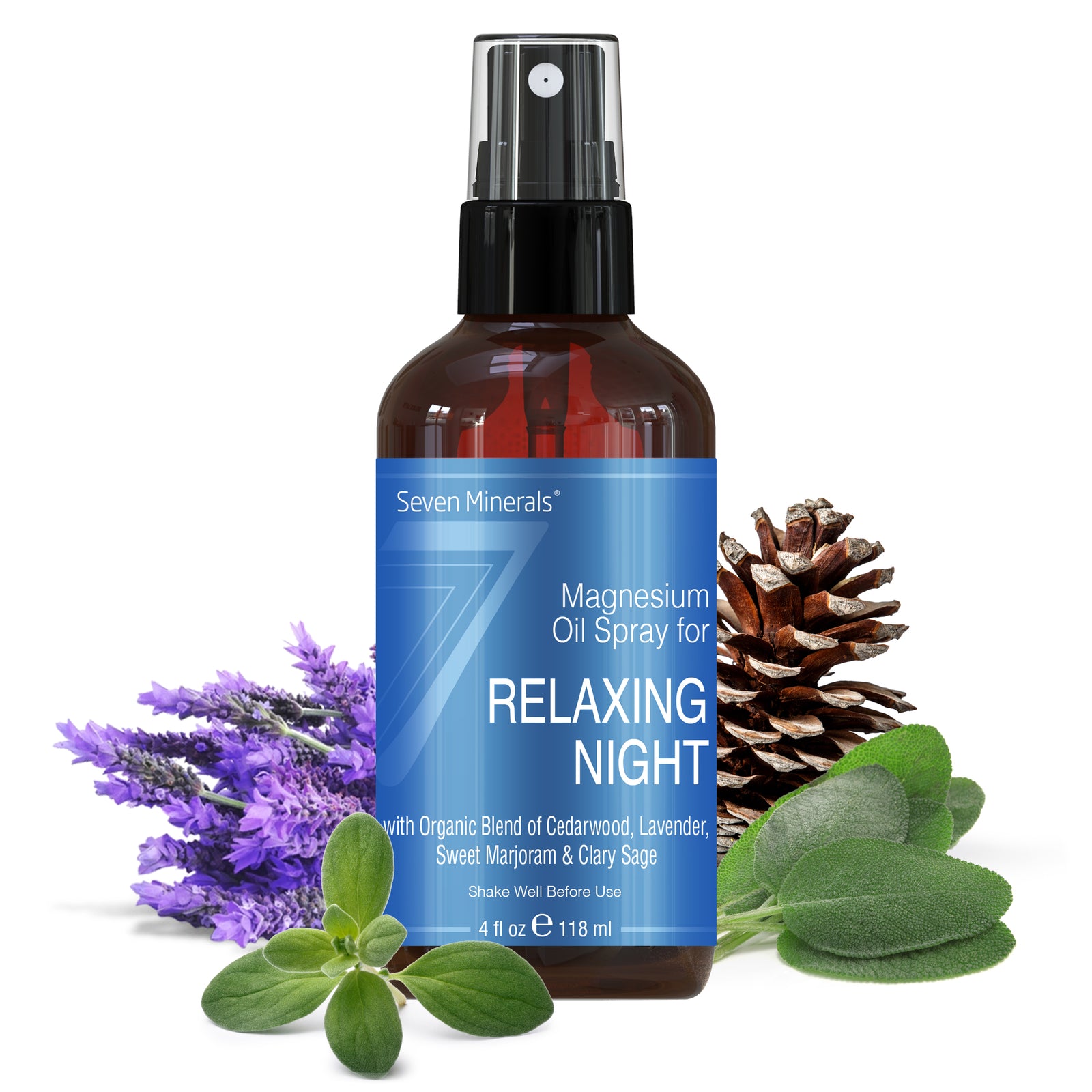 Relaxing Night Magnesium Spray, 4 Oz
