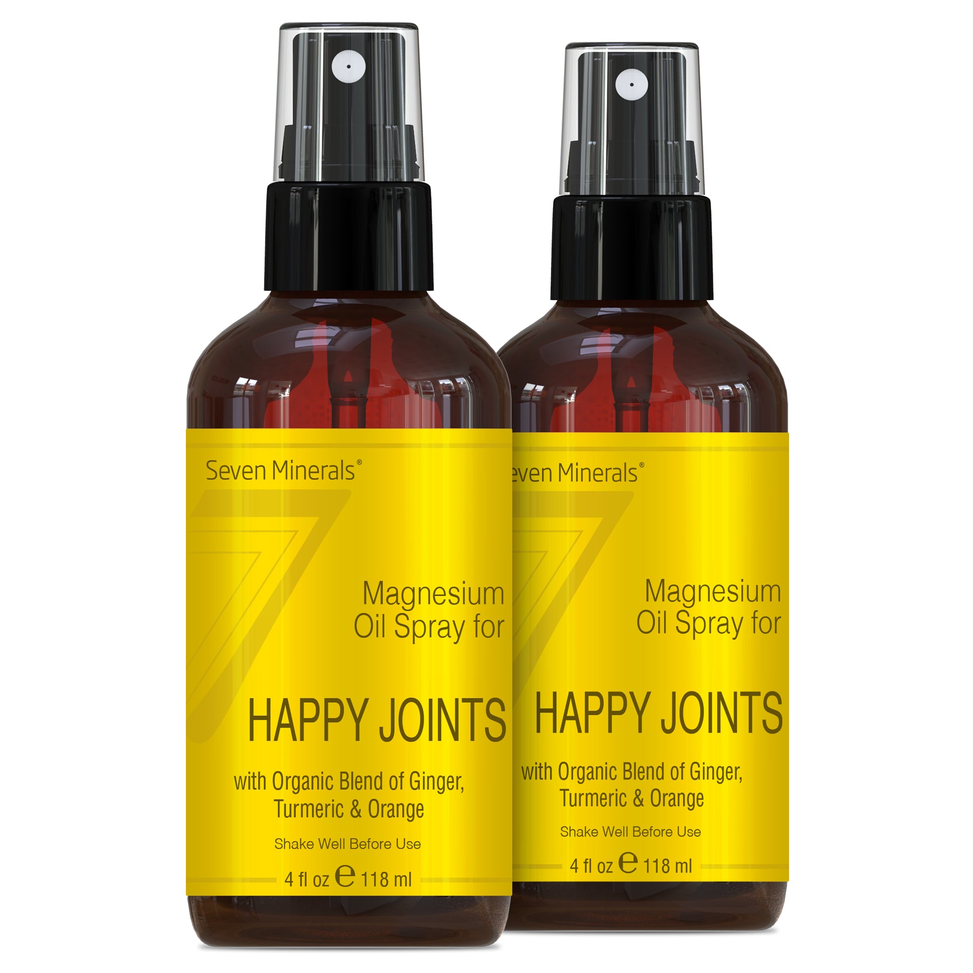 Magnesium Arthritis & Joint Pain Relief Spray 4oz - Seven Minerals Magnesium Arthritis & Joint Pain Relief Spray 4oz - Seven Minerals