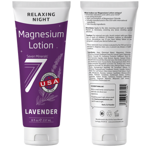 Mg Lotion Lavender Tube 8oz