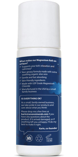 Kids Magnesium Roll On 3 fl oz