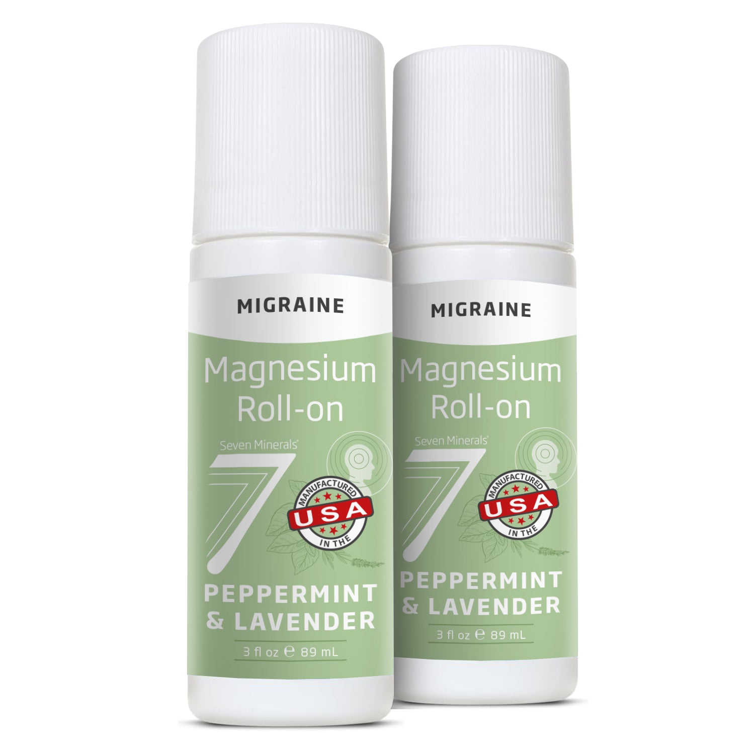 Magnesium Roll On Stick - Migraine, 3 Fl Oz