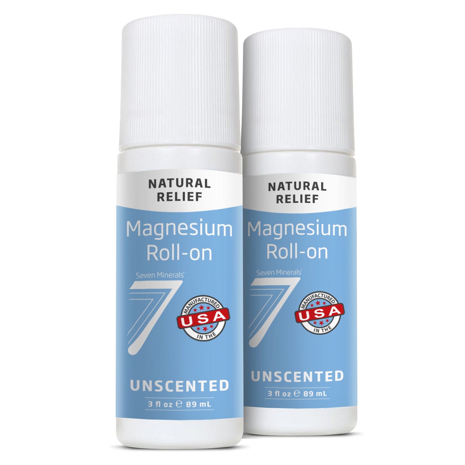 Magnesium Roll On Stick - Pure, 3 Fl Oz