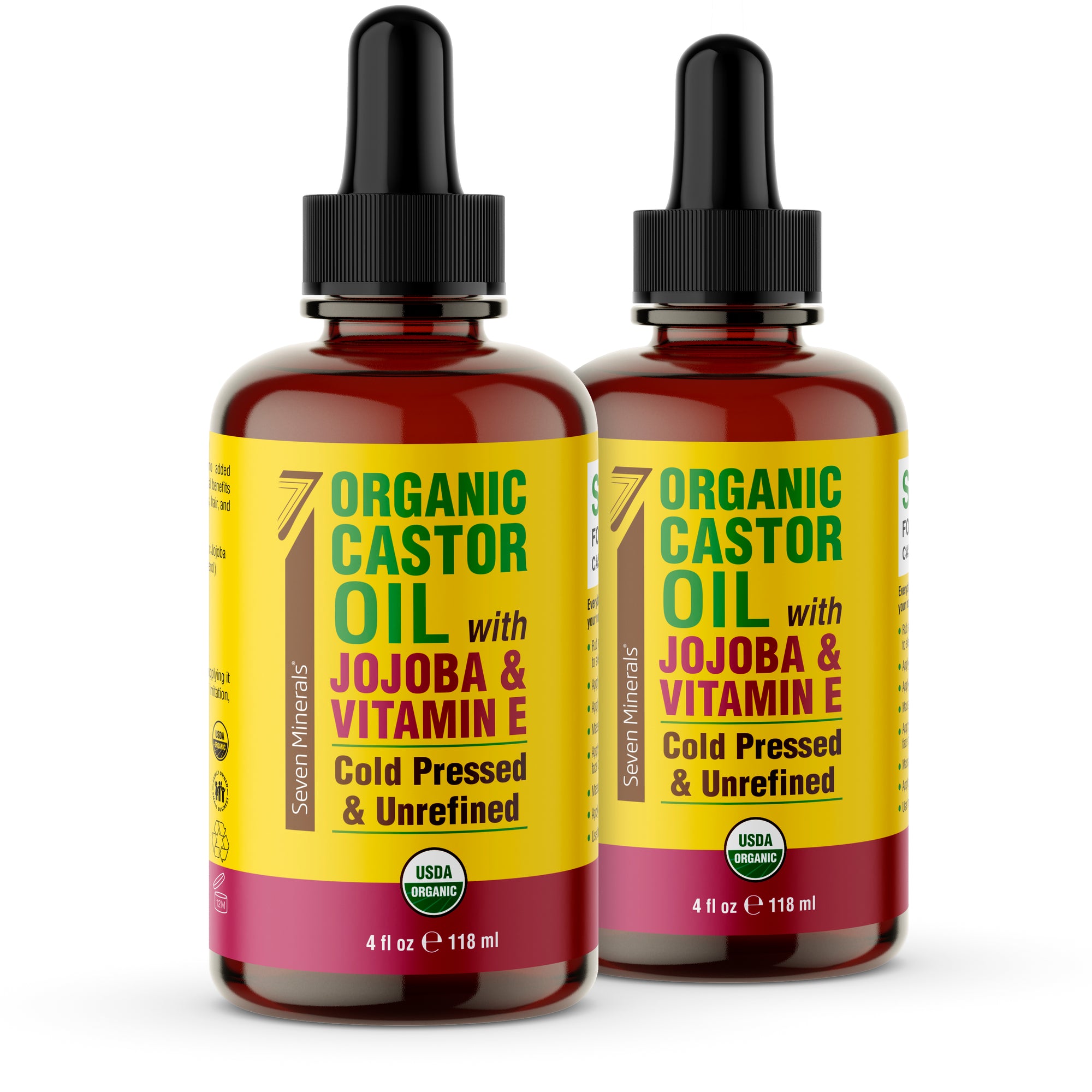 USDA Castor Oil with Jojoba 4oz