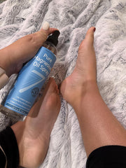 usp grade pure magnesium oil spray for feet to help you sleep at night and lower cortisol levels