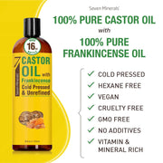 Castor Oil with Frankincense for Joints 16 fl oz