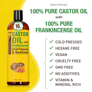 Castor Oil with Frankincense for Joints, Inflammation & Pain