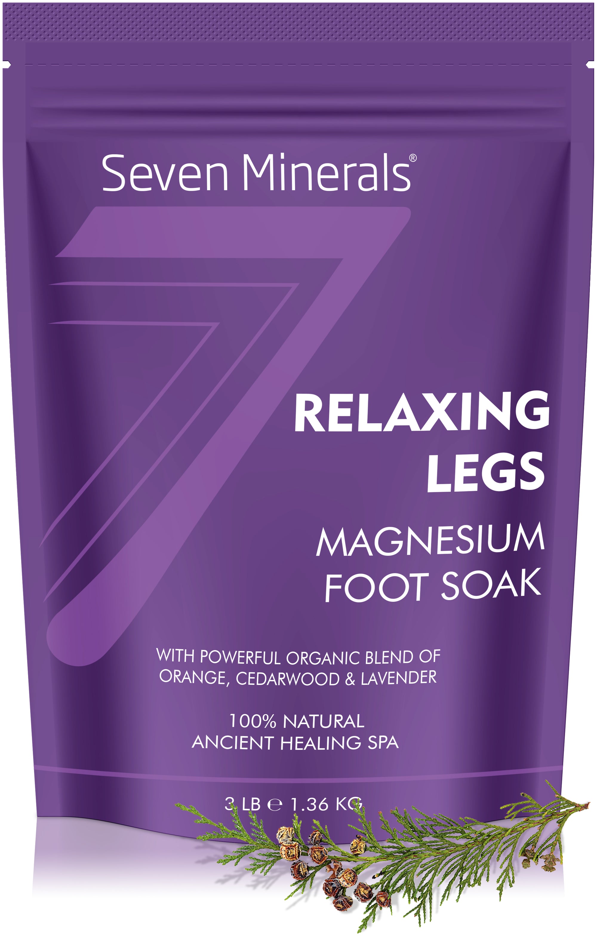 RELAXING LEGS Magnesium Chloride Flakes 3lb