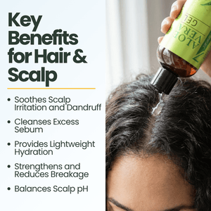 Rosemary Rice Water Hair Routine | 4oz Spray + 12oz Spray + 32oz Refill + 12oz Aloe Vera Gel + 16oz Castor Oil Bundle