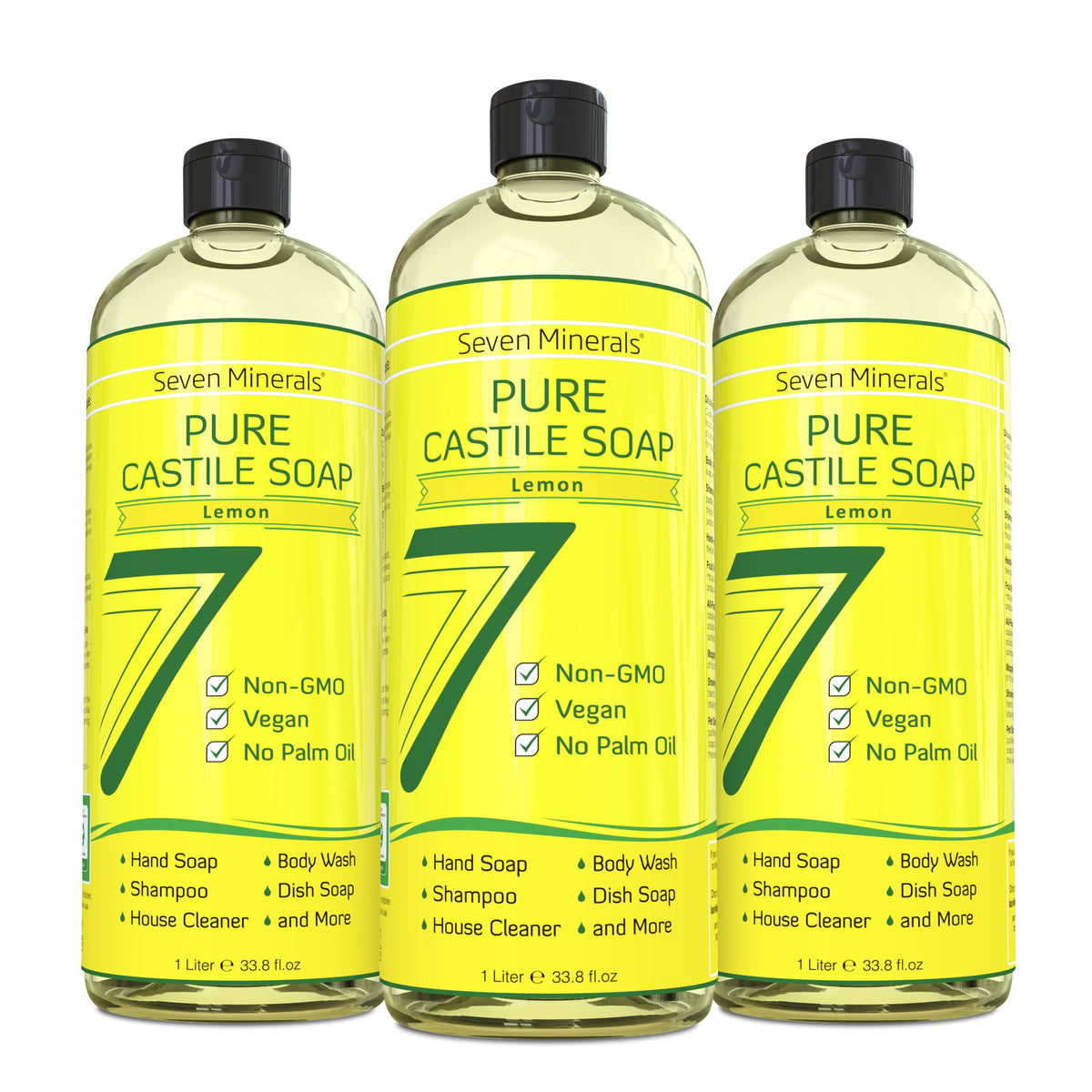 Castile Soap - Lemon (Shipping Within USA only)