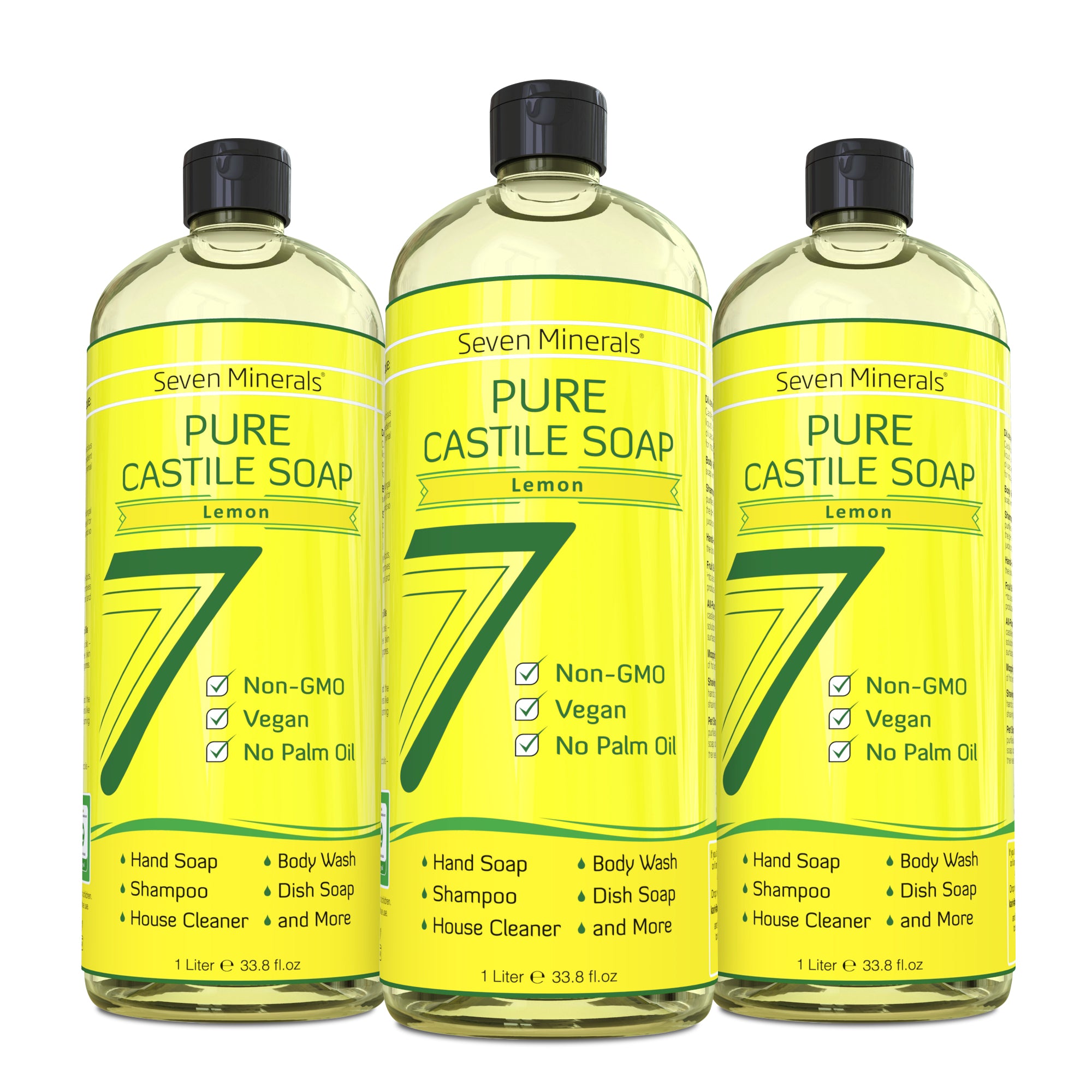Castile Soap - Lemon (Shipping Within USA only)