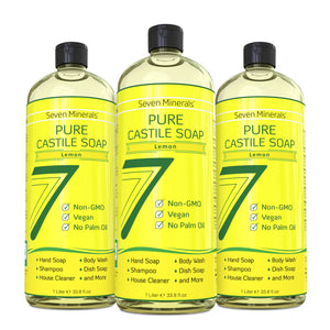 Castile Soap - Lemon (Shipping Within USA only)