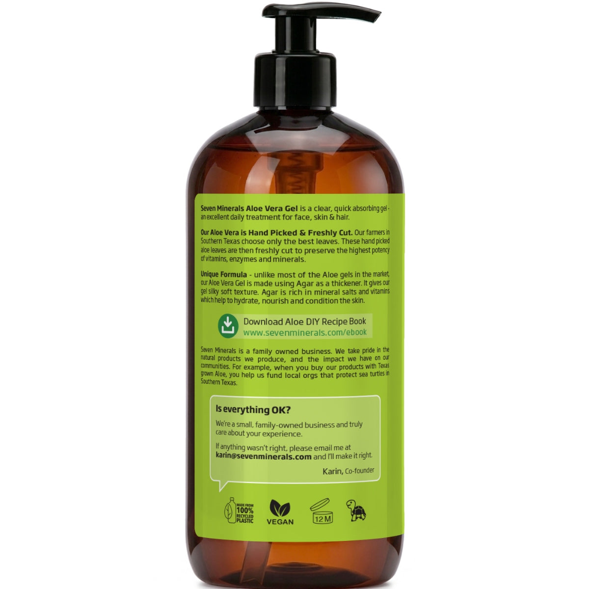 Aloe Vera Gel 16oz