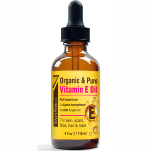 Ultra Pure Vitamin E Oil - Full-Spectrum D-Alpha Tocopherol, 4 Fl Oz