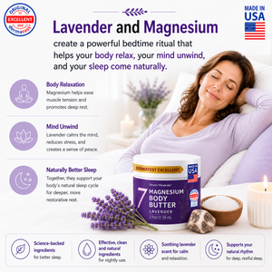 Mg Balm Lavender 2oz jar